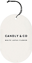 Fragrance Tag - Candly&Co No.8 White Lotos Flower Fragrance Tag — photo N2