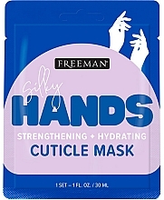 Fragrances, Perfumes, Cosmetics Firming and Moisturizing Cuticle Mask - Freeman Beauty Silky Hands Strengthening + Hydrating Cuticle Mask