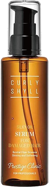 Hair Serum with Silk Proteins - Curly Shyll Silky Oil Serum — photo N6