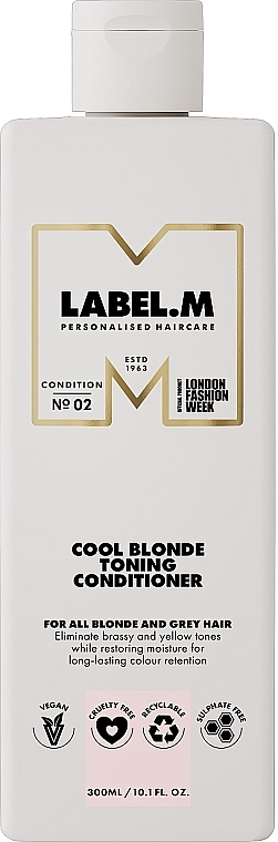 Toning Conditioner - Label.m Cool Blonde Toning Conditioner — photo N1