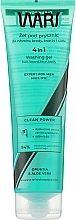 4-in-1 Hair, Beard, Face & Body Shower Gel - Miraculum Wars Washing Gel 4 In 1 Expert For Men Clean Power — photo N1