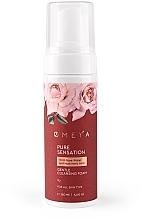Fragrances, Perfumes, Cosmetics Rose Water & Hyaluronic Acid Cleansing Foam - Omeya Pure Sensation Gentle Cleansing Foam