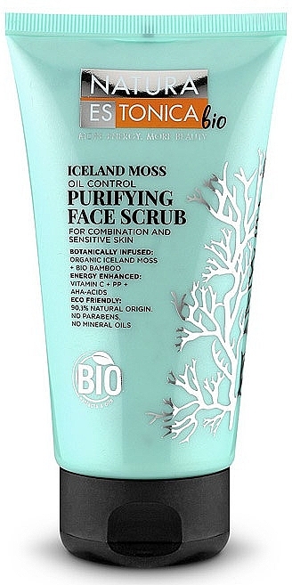 Face Cleansing Scrub 'Iceland Moss' - Natura Estonica Iceland Moss Face Scrub — photo N1