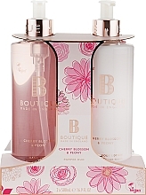 Fragrances, Perfumes, Cosmetics Set - Grace Cole Boutique Cherry Blossom & Peony (h/wash/500ml + lot/500ml)