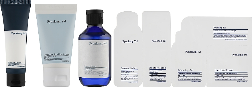 Set - Pyunkang Yul Skin Set (toner/100ml + foam/40ml + cr/20ml + toner/1.5ml + oil/1.5ml + gel/1.5ml + cr/1.5ml) — photo N2