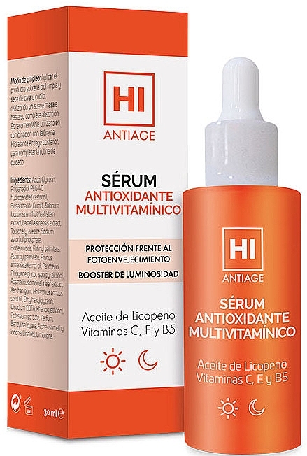 Face Serum - Avance Cosmetic Hi Antiage Multivitamin Antioxidant Serum — photo N7