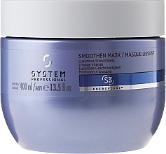 Fragrances, Perfumes, Cosmetics Hair Mask - System Professional Smoothen Mask S3