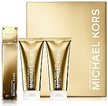 Fragrances, Perfumes, Cosmetics Michael Kors 24K Brilliant Gold - Set (edp/100ml + b/lot/100ml + sh/gel/100ml)	