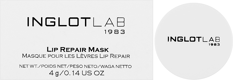 Revitalizing Lip Mask - Inglot Lab Repair Lip Mask — photo N3