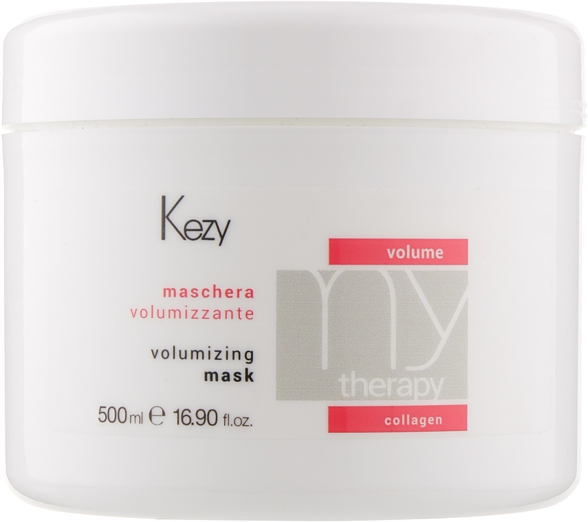 Hair Volume Mask with Marine Collagen - Kezy Volume Volumizing Mask — photo N1