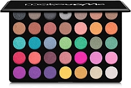 Fragrances, Perfumes, Cosmetics Professional Eyeshadow Pallet, 35 shades, A35 - Make Up Me