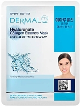 Fragrances, Perfumes, Cosmetics Collagen & Hyaluronic Acid Mask - Dermal Hyaluronate Collagen Essence Mask