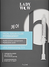 Facial filler serum - Lady Wow Hydragenist Serum Set (mini) — photo N2