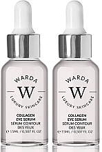 Set - Warda Skin Lifter Boost Collagen Eye Serum (eye/serum/2x15ml) — photo N1