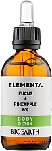 Fragrances, Perfumes, Cosmetics Fucus & Pineapple 6% Body Serum - Bioearth Elementa Fucus Pibeapple 6%