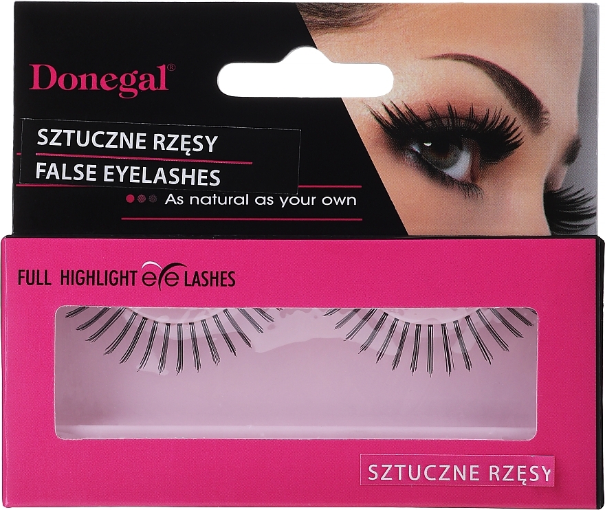 False Lashes, 9231 - Donegal Full Highlight Eye Lashes B — photo N1