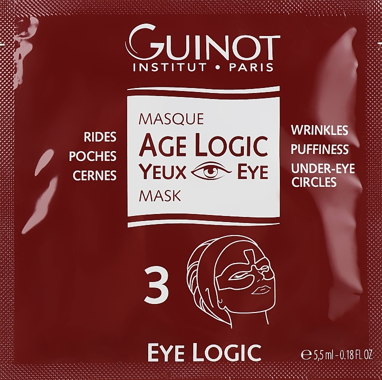 Rejuvenating Eye Mask - Guinot Age Logic Eye Mask — photo N2