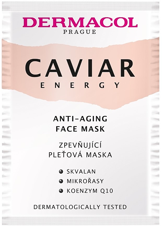Anti-Aging Face Mask - Dermacol Caviar Energy Anti-Aging Face Mask — photo N2