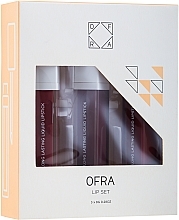 Fragrances, Perfumes, Cosmetics Liquid Matte Lipstick Set - Ofra Espresso Lip Set (lipstick/3x8g)