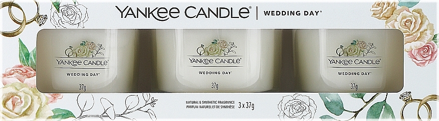 Set - Yankee Candle Wedding Day (candle/3x37g) — photo N8