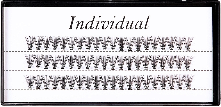 Individual - False Individual Lashes, 20D C-Type, 0.07, 13mm — photo N1