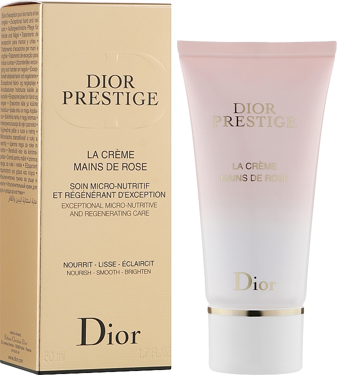 Hand Cream - Dior Prestige La Cream Mains De Ros — photo N2