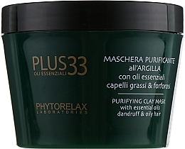 Fragrances, Perfumes, Cosmetics Hair Mask - Phytorelax Laboratories Purifyng Clay Mask