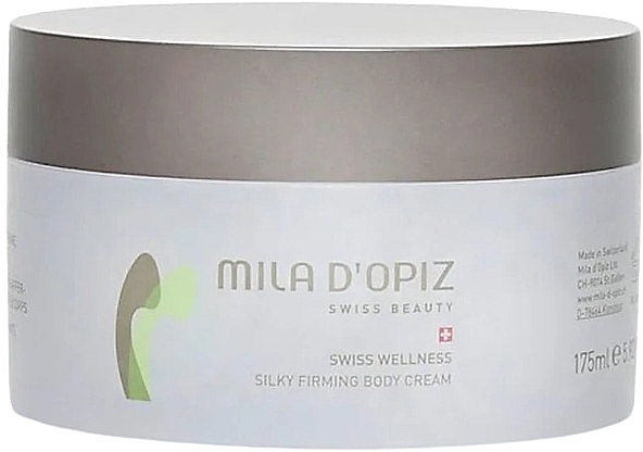 Firming Body Cream - Mila D'Opiz Swiss Wellness Silky Firming Body Cream — photo N1