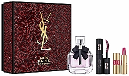 Fragrances, Perfumes, Cosmetics Yves Saint Laurent Mon Paris - Set (edp/50ml + lipstick/1.3g + mascara/2ml)