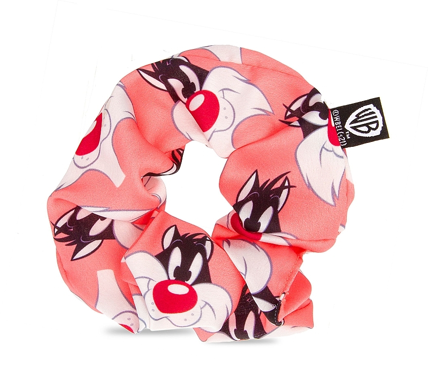 Hair Ties Set, 3 pcs - Mad Beauty Hair Scrunchies Looney Tunes — photo N3