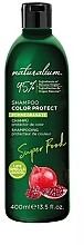 Fragrances, Perfumes, Cosmetics Shampoo - Naturalium Super Food Pommegranate Color Protect Shampoo