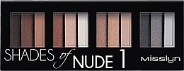 Fragrances, Perfumes, Cosmetics Eyeshadow - Misslyn Shades of Nude