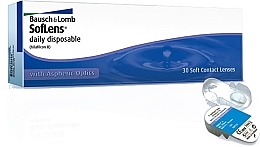 Disposable Daily Contact Lenses, radius of curvature 8.6mm, 30 pcs. - Bausch & Lomb SofLens Daily Disposable — photo N1