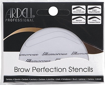 Brow Stencils Set - Ardell Brow Perfection Stencils — photo N8