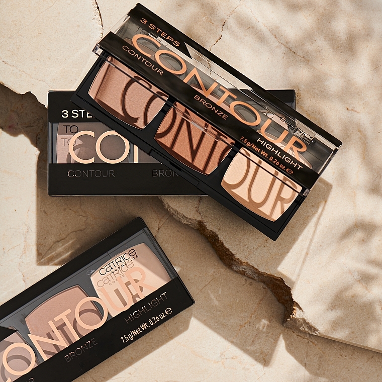 Makeup Palette - Catrice 3 Steps To Contour Palette — photo N5