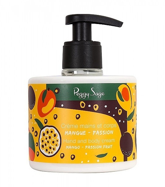 Mango & Passion Fruit Hand & Body Cream - Peggy Sage Hand And Body Cream — photo N3