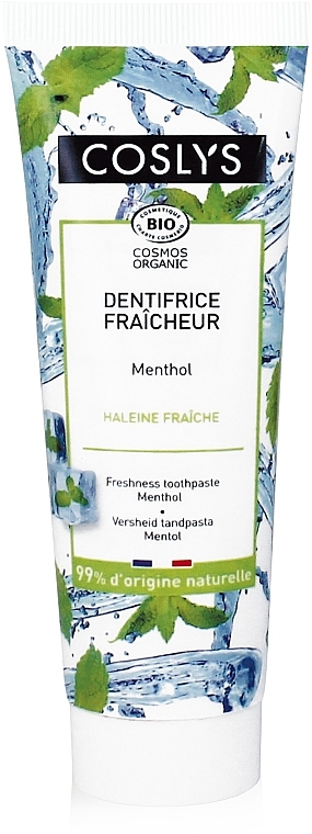 Resreshing Menthol Toothpaste - Coslys Freshness Toothpaste — photo N6