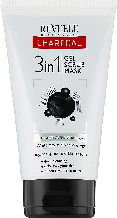 3 in 1 Cleanser Gel - Revuele No Problem Gel Scrub Mask — photo N1