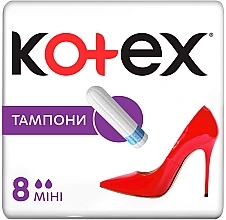 Fragrances, Perfumes, Cosmetics Tampons 'Mini', 8 pcs. - Kotex