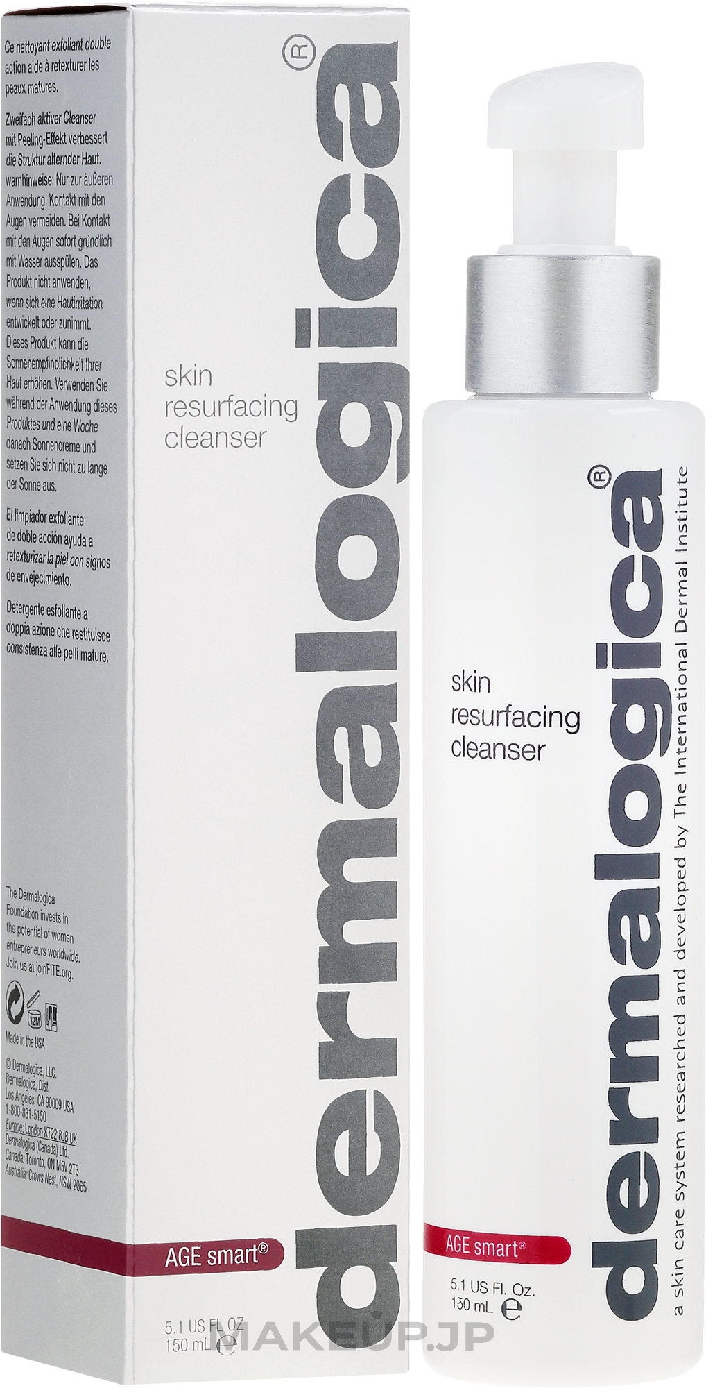 Anti-Aging Resurfacing Cleanser - Dermalogica Age Smart Skin Resurfacing Cleanser — photo 150 ml