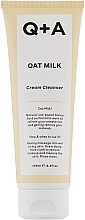 Fragrances, Perfumes, Cosmetics Facial Cleanser - Q+A Oat Milk Cream Cleanser