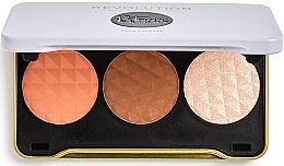 Fragrances, Perfumes, Cosmetics Contour Palette - Makeup Revolution Patricia Bright Face Palette 