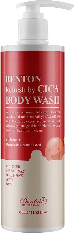 Shower Gel - Benton Refresh by CICA Body Wash — photo N1