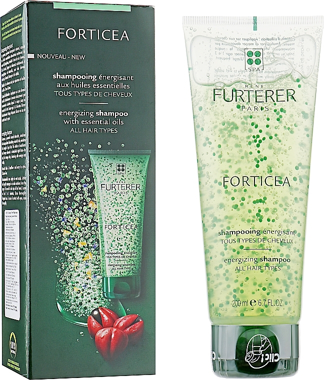 Strengthening Hair Shampoo - Rene Furterer Forticea Energizing Shampoo — photo N2