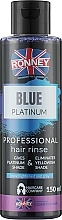 Fragrances, Perfumes, Cosmetics Hair Conditioner - Ronney Professional Blue Platinum Hair Rinse