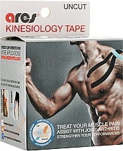 Kinesio Tape "Black" - Ares Kinesio Tape Logo — photo N2