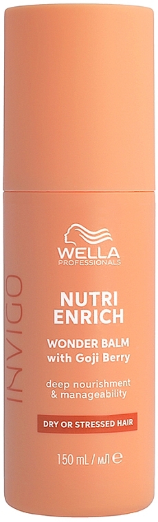 Hair Balm - Wella Professional Invigo Nutri Enrich Wonder Balm — photo N1