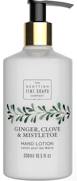 Hand Lotion - Scottish Fine Soaps Ginger, Clove & Mistletoe Hand Lotion — photo N1