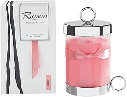 Fragrances, Perfumes, Cosmetics Scented Candle "Rose" - Rigaud Paris Rose Scented Candle