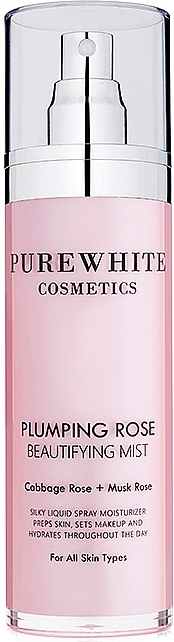 Moisturizing Face Mist - Pure White Cosmetics Plumping Rose Beautifying Mist — photo N3